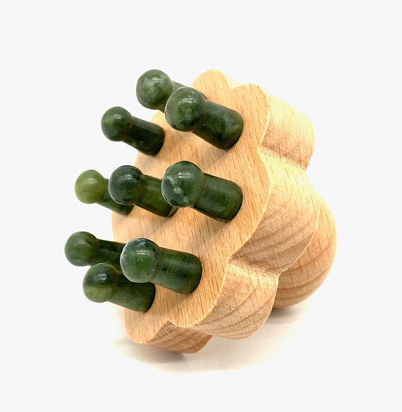 Jade Head Massager, 2.5"