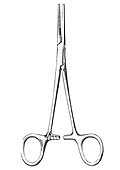 Hemostat - Kelly straight Forceps, 5.5''