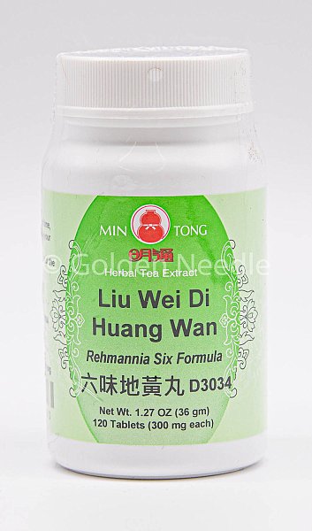 Liu Wei Di Huang Wan Pian Tablets