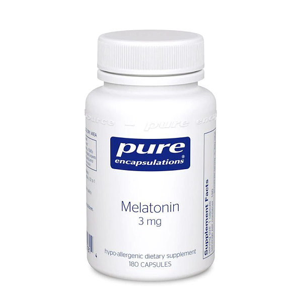 Melatonin, 3 mg (180 capsules)