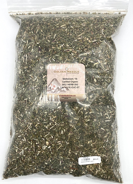 Motherwort - organic (Dried Arial Parts), 1lb