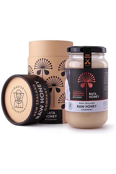 New Zealand West Coast Raw Rata Honey, 500gm