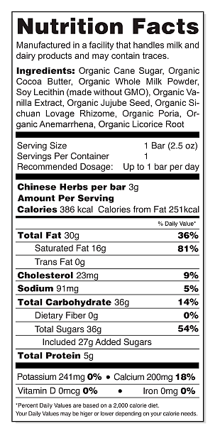 reCharge, ChiChi White Chocolate Bar - Image 2