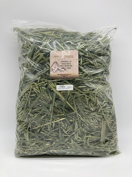 Oat Straw - Organic, 1lb