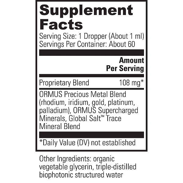 Ormus Earth Minerals, 2oz - Image 2