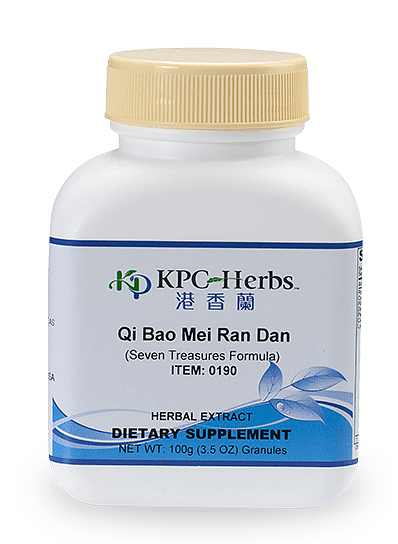 Qi Bao Mei Ran Wan Granules, 100g