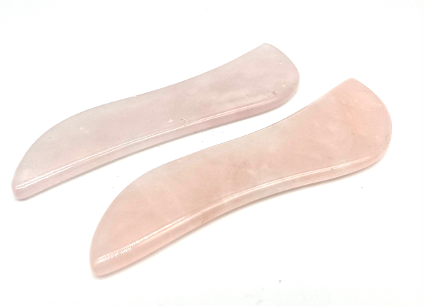 Rose Quartz Facial Gua Sha Massager