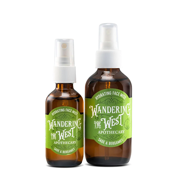 Sage & Bergamot Face Mist, 4oz