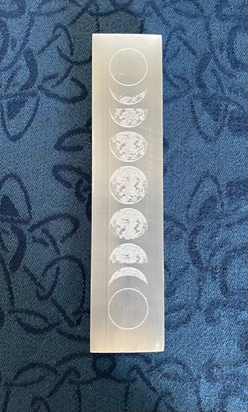 Selenite Charging Platform Moon Phase