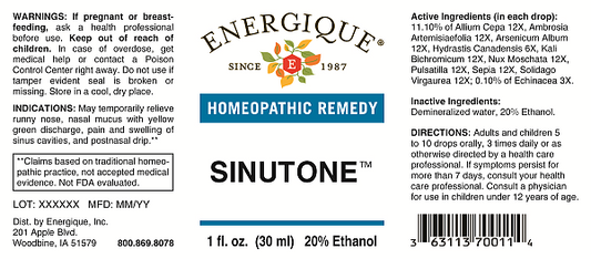 Sinutone, 1oz - Image 2