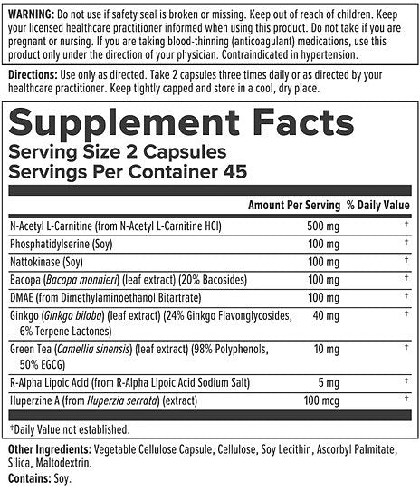 CogniFactors, 60 capsules - Image 2