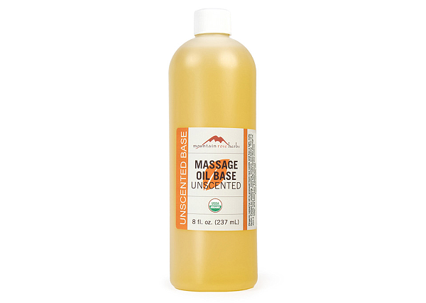 Unscented Massage Oil Base 8oz