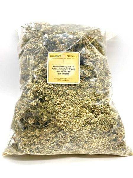 Yarrow Flower, 1lb (Organic)