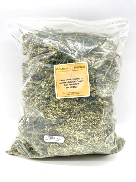 Yarrow Leaf and Flower, 1lb (Organic)