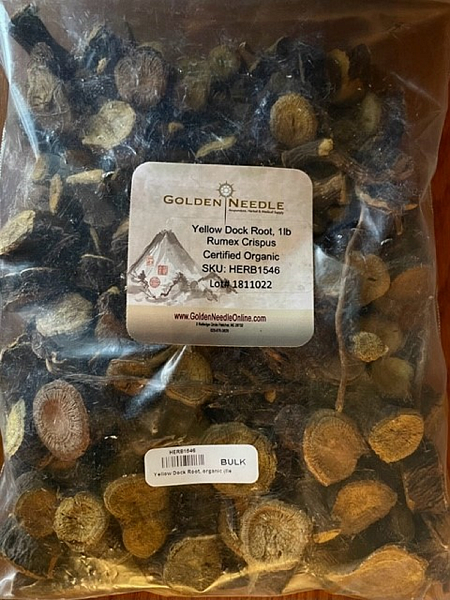 Yellow Dock Root - organic, 1lb