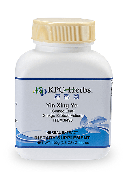 Yin Xing Ye/Ginkgo Leaf (Bai Guo Ye), 100g
