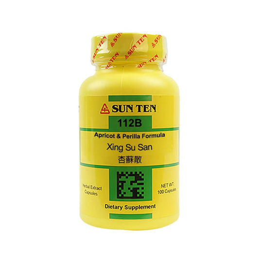 Sun Ten Apricot & Perilla Formula 112B - 100 Capsules
