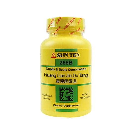 Sun Ten Coptis & Scute Combination 268B - 100 Capsules