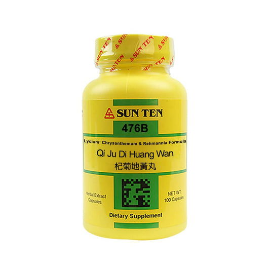 Sun Ten Lycium - Chrysanthemum & Rehmannia Formula 476B - 100 Capsules