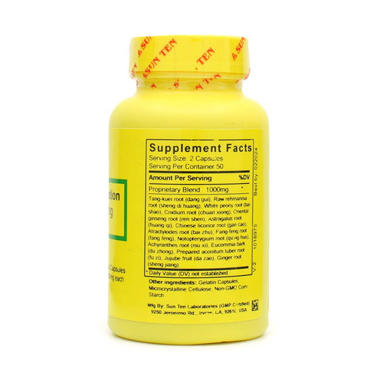 Sun Ten Major Siler Combination 518b - 100 Capsules