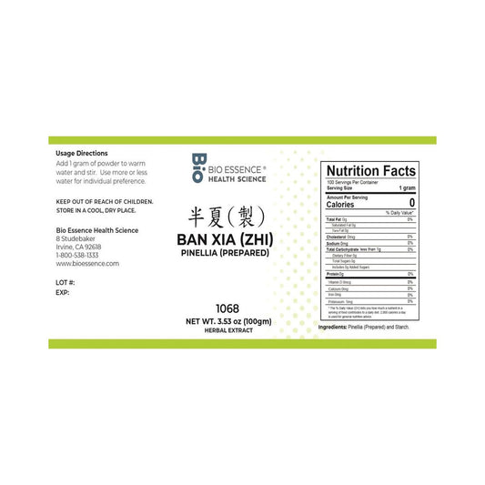 Bio Essence Ban Xia (Zhi) - Granules 100g