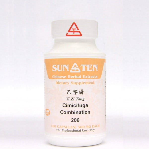 Sun Ten Cimicifuga Combination 206B - 100 Capsules