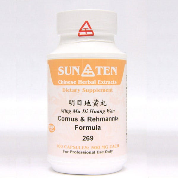 Sun Ten Cornus & Rehmannia Formula 269B - 100 Capsules