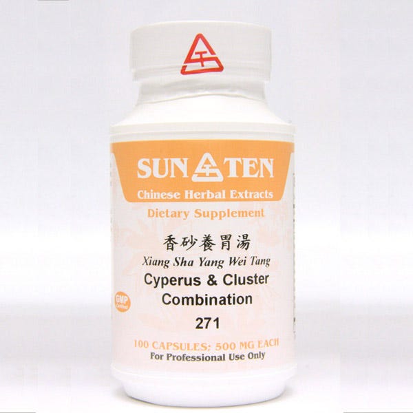 Sun Ten Cyperus & Cluster Formula 271B - 100 Capsules