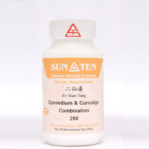 Sun Ten Epimedium & Curculigo Combination 295B - 100 Capsules