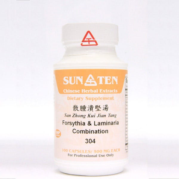 Sun Ten Forsythia & Laminaria Combination 304B - 100 Capsules