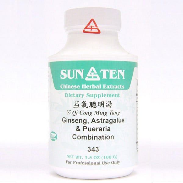 Sun Ten Ginseng - Astragalus & Pueraria Combination 343 Granules - 100g