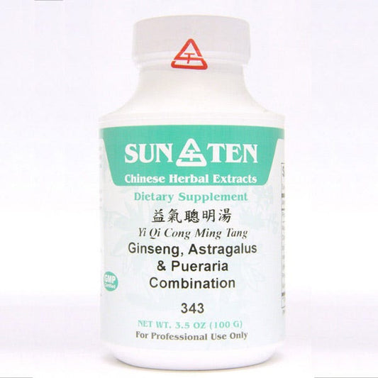 Sun Ten Ginseng - Astragalus & Pueraria Combination 343 Granules - 100g
