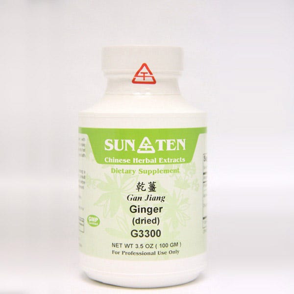 Sun Ten Ginger (Dried) G3300 - 100g