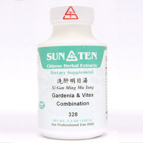 Sun Ten Gardenia & Vitex Combination 328 Granules - 100g