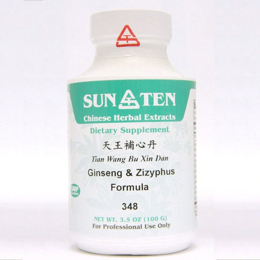 Sun Ten Ginseng & Zizyphus Formula 348 Granules - 100g