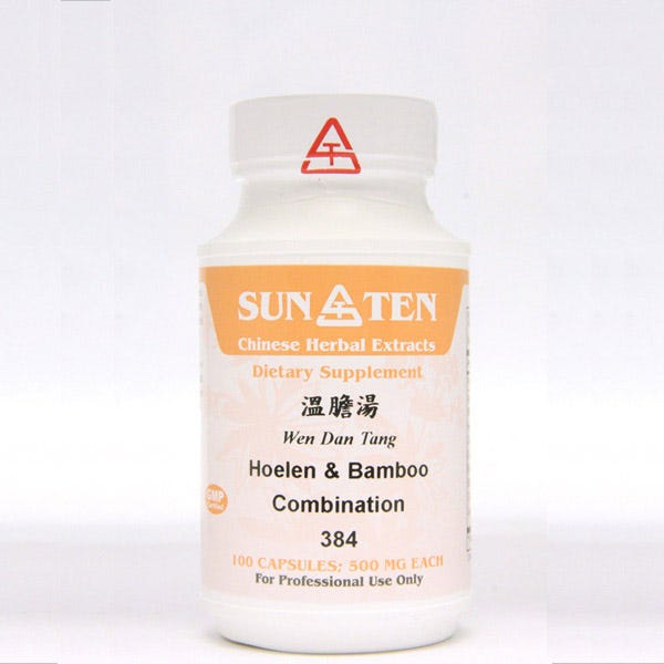 Sun Ten Hoelen & Bamboo Combination 384B - 100 Capsules