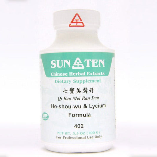 Sun Ten Ho-shou-wu & Lycium Formula 402 Granules - 100g