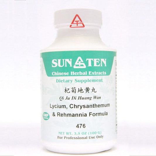Sun Ten Lycium - Chrysanthemum & Rehmannia Combination 476 Granules - 100g