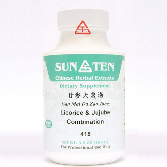 Sun Ten Licorice & Jujube Combination 418 Granules - 100g
