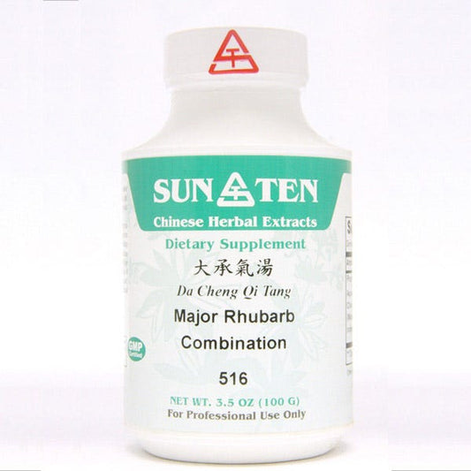 Sun Ten Major Rhubarb Combination 516 Granules - 100g