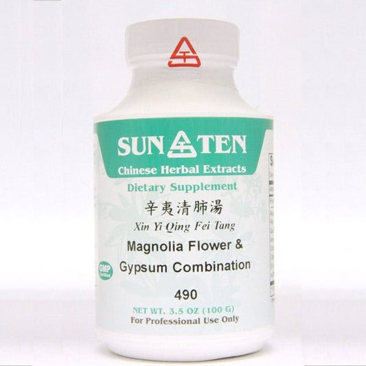 Sun Ten Magnolia Flower & Gypsum Formula 490 Granules - 100g