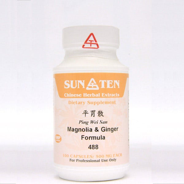Sun Ten Magnolia & Ginger Formula 488B - 100 Capsules