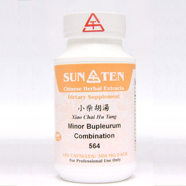 Sun Ten Minor Bupleurum Combination 564B - 100 Capsules