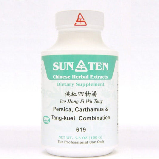 Sun Ten Persica - Carthamus & Tang-kuei Combination 619 Granules - 100g