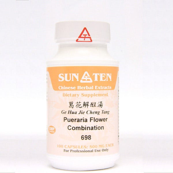 Sun Ten Pueraria Flower Combination 698B - 100 Capsules