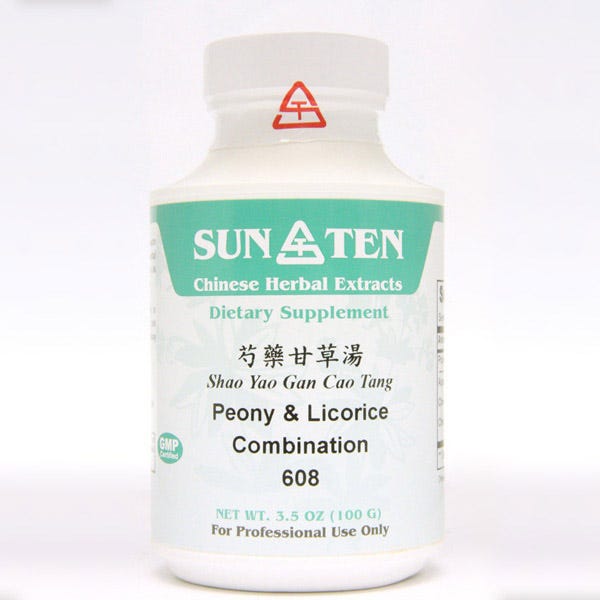 Sun Ten Peony & Licorice Combination 608 Granules - 100g