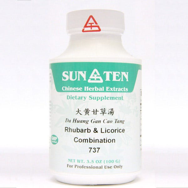 Sun Ten Rhubarb & Licorice Combination 737 Granules - 100g