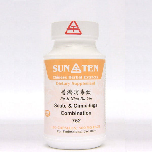 Sun Ten Scute & Cimicifuga Combination 752B - 100 Capsules