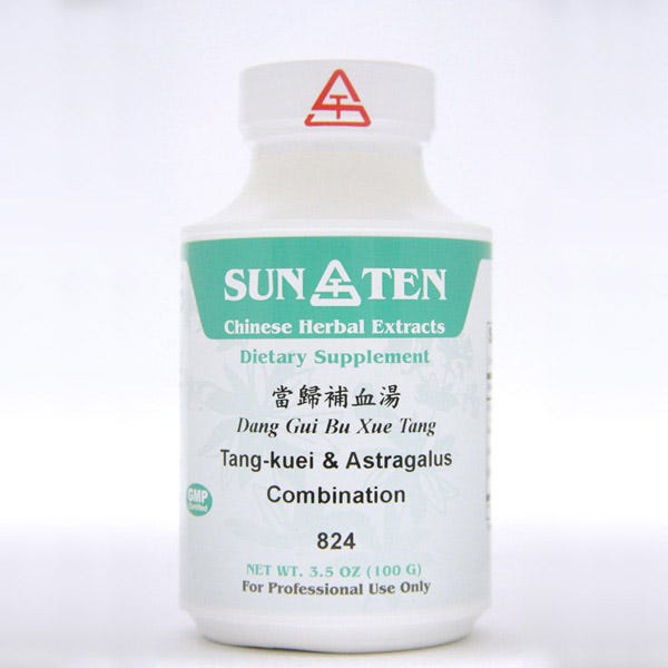 Sun Ten Tang-kuei & Astragalus Combination 824 Granules - 100g