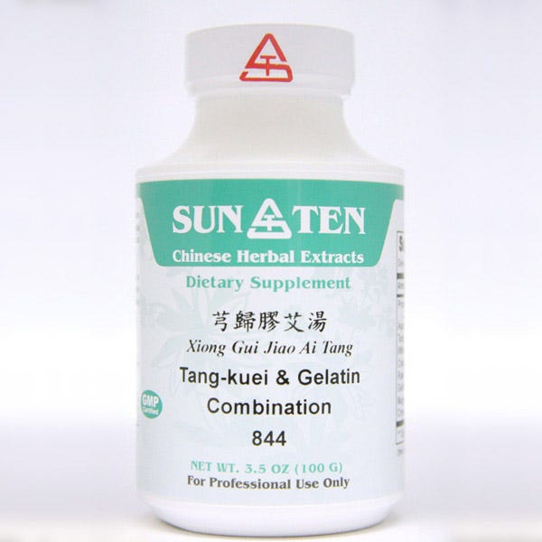 Sun Ten Tang-kuei & Gelatin Combination 844 Granules - 100g